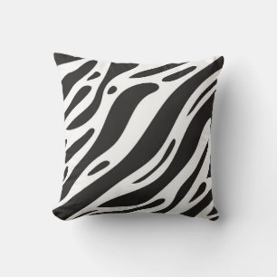 Coussin Impression zèbre