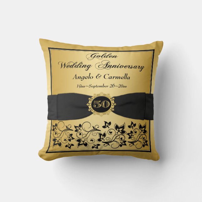 Coussin IMPRIMÉ 3 de PHOTO d'anniversaire d'ARC (Recto)