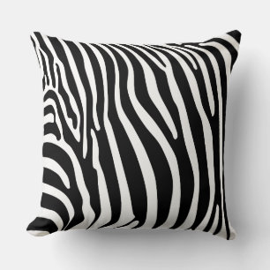 Coussin Imprimé animalier zèbre