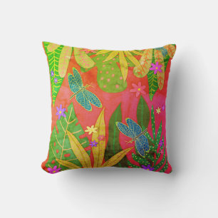 Coussin Imprimé botanique no 14 1974