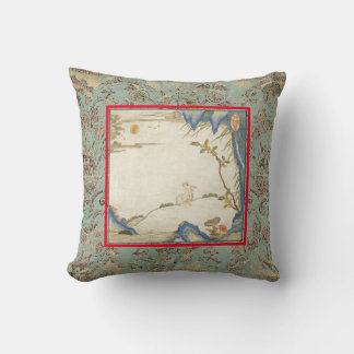 COUSSIN IMPRIMÉ COTTON JAPONAIS BUNNY ET LUNE