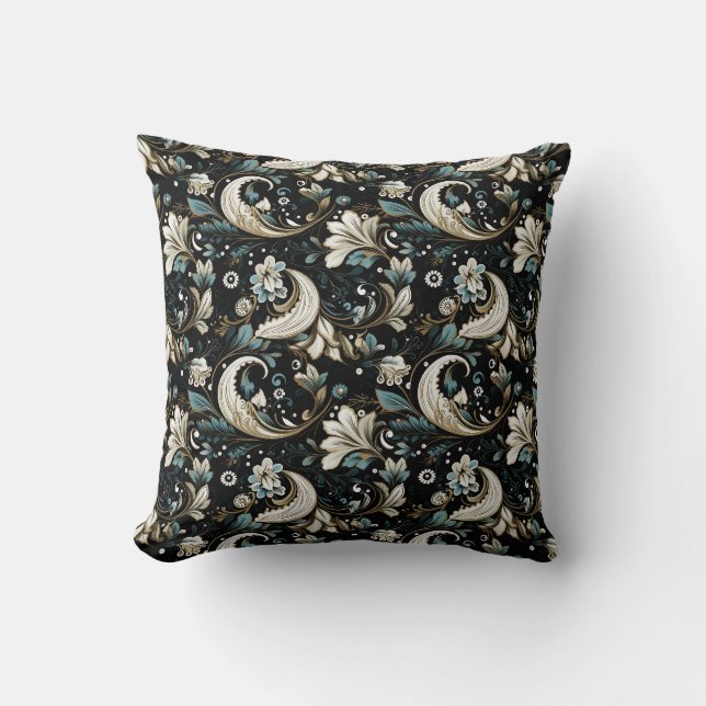 Coussin Imprimé Paisley (Recto)