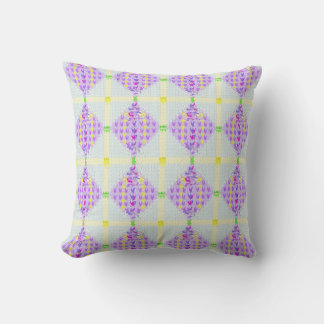 Coussin imprimé tricot confortable et sensuel
