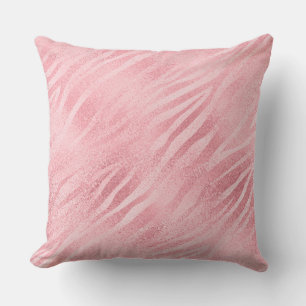 Coussin Imprimer Zebra rose Glam