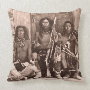 Coussin Indiens de Spokane, 1861 (photo de b/w)