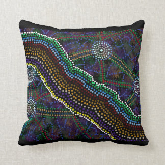 Coussin indigène australien de conception