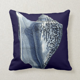 Coussin Indigo Shells Ier