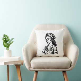 Coussin Infirmière Et Poème Pour Eux