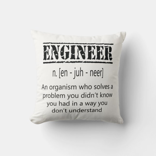 Coussin Ingénieur (Recto)