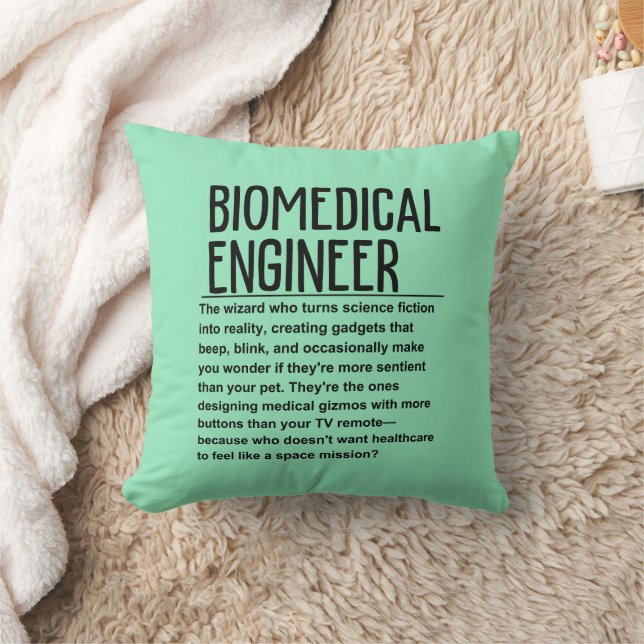 Coussin Ingénieur biomédical (Couverture)