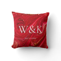 Initiales de monogramme de couple de mariage d'ann