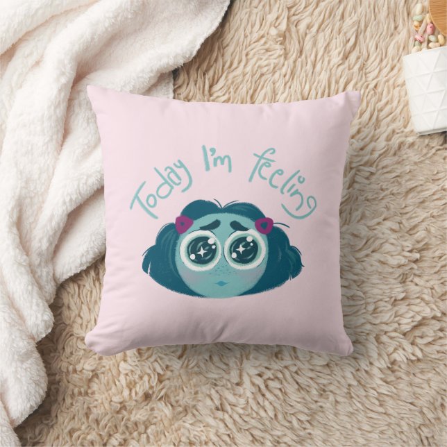 Coussin Inside Out 2 Aujourd’hui je me sens Envy Graphic (Couverture)