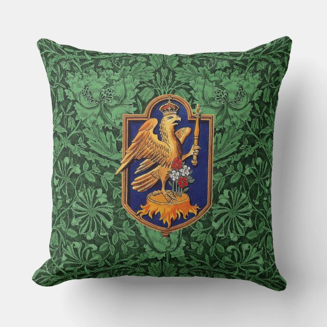 Coussin Insigne de Falcon royal de la reine Anne Boleyn (Recto)