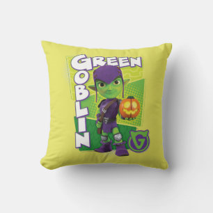 Coussin Insigne de personnage de Bouffon Vert