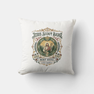 Coussin Insigne de Scout Jésus Badge de Mérite Insigne de