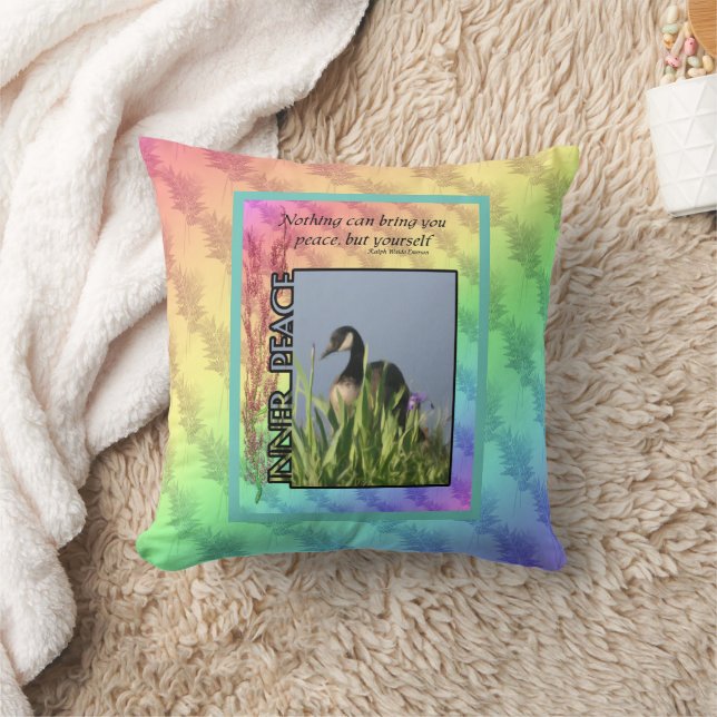 Coussin Inspiration pour la paix intérieure (Couverture)