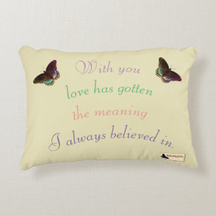 Coussin Inspirationnel - Amour
