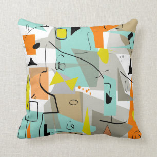 Coussin inspiré moderne #102 de la moitié du