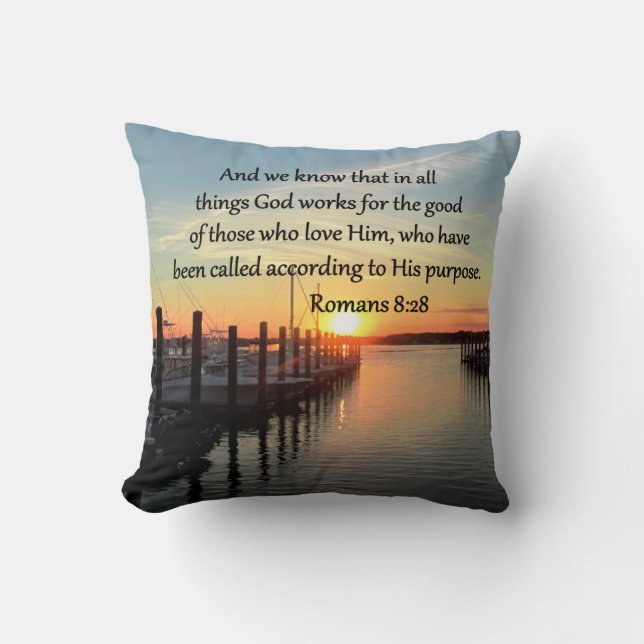 COUSSIN INSPIRING ROMANS 8:28 DESIGN (Recto)