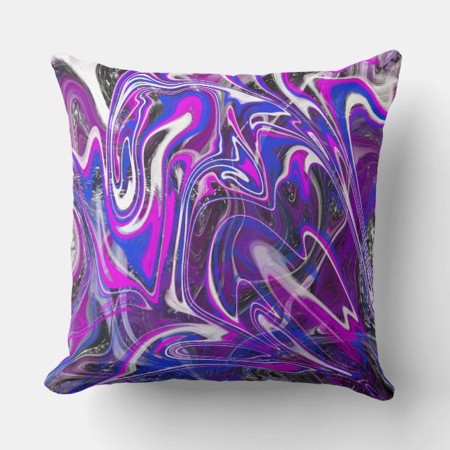 Coussin Interrupteurs Pinceaux de couleurs Jeter des oreil (Recto)