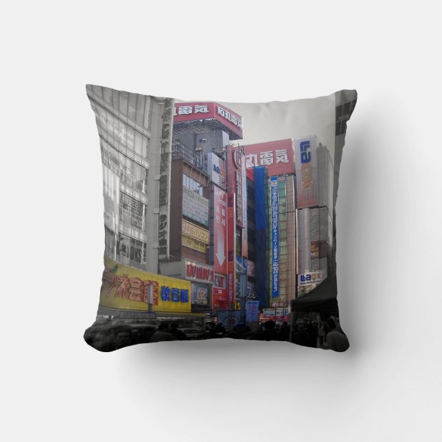 Coussin Intersection occupée à Tokyo (Recto)