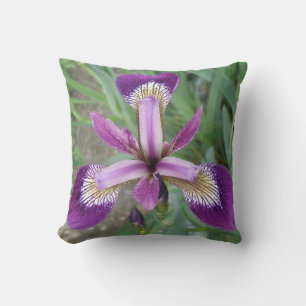 Coussin Iris violet
