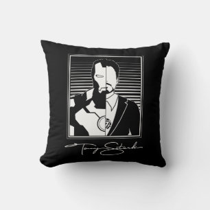 Coussin Iron Man Tony Stark Signature Icon