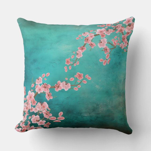 Coussin Italian Cherry Blossoms (Recto)