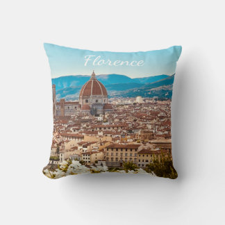 Coussin Italie customisée Florence Photographie