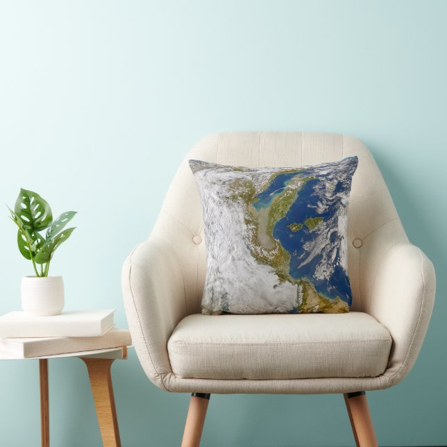 Coussin Italie Et Mer Adriatique. (Chaise)