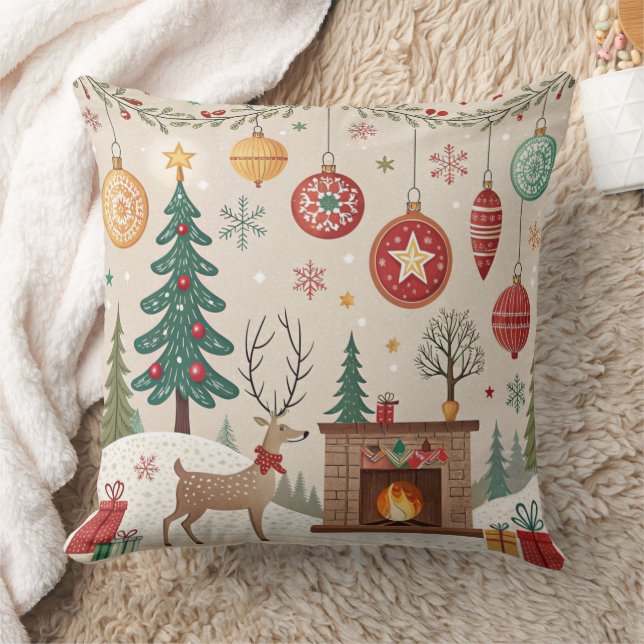 Coussin It's Christmas Time cushion Kissen (Couverture)