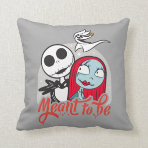 Coussin Jack et Sally  Voulant être