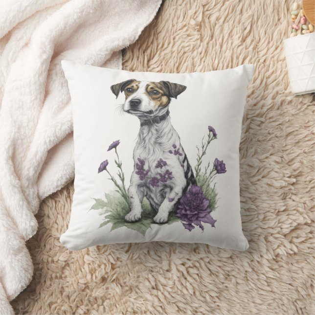 Coussin Jack Russell Chien (Couverture)