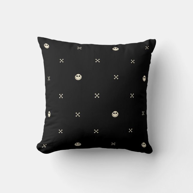Coussin Jack Skellington & Cross Bones Motif (Recto)