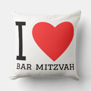 Coussin J'adore bar mitzvah