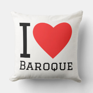 Coussin J'adore baroque