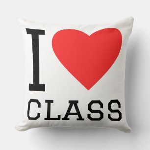 Coussin J'adore la classe