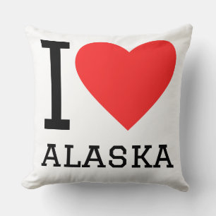 Coussin J'adore l'Alaska