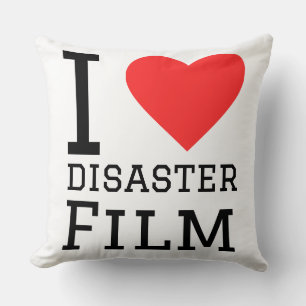 Coussin J'adore le film de catastrophe
