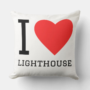 Coussin J'adore le phare
