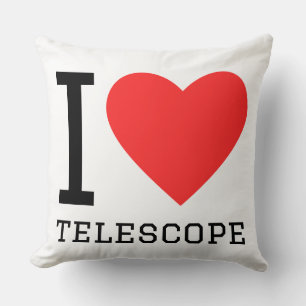 Coussin J'adore le télescope