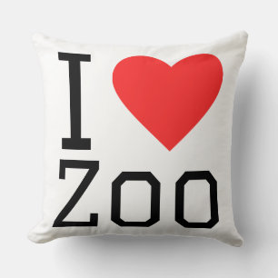 Coussin J'adore le zoo