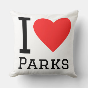 Coussin J'adore les parcs