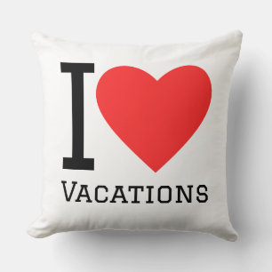 Coussin J'adore les vacances
