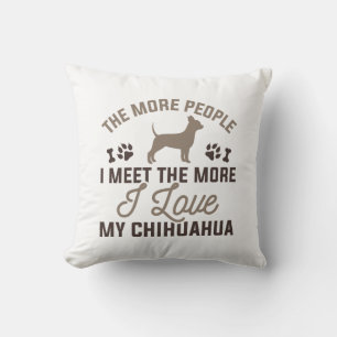 Coussin J'adore mon Chihuahua