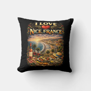 Coussin J'adore Nice