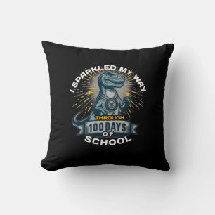 Coussin J'Ai Éclaté Mon Chemin Pendant 100 Jours 100ème Jo