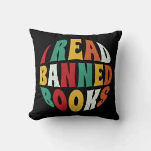 Coussin J'Ai Lu Des Livres Interdits