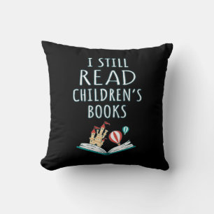 Coussin J'ai toujours lu les livres pour enfants II