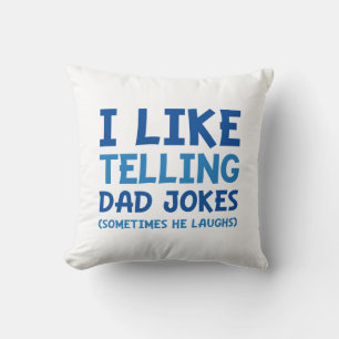 Coussin J'Aime Dire À Papa Des Blagues